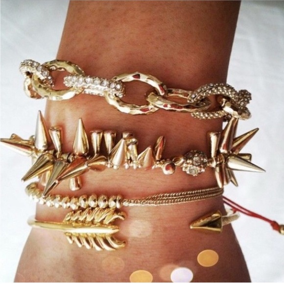 Stella & Dot Gilded Arrow Bracelet - Picture 2 of 5
